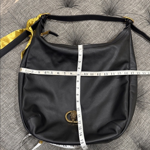 Kurt Geiger Bag Extra Large Chelsea Black Leather Hobo - Picture 17 of 17
